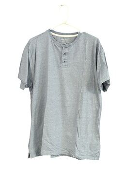 Kenneth Cole Short Sleeved Henley Shirt Striped NWOT Sz XL
